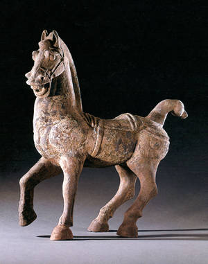 Dinastia Han, Cavallo baldanzoso, 206 a.C - 220 d.C
